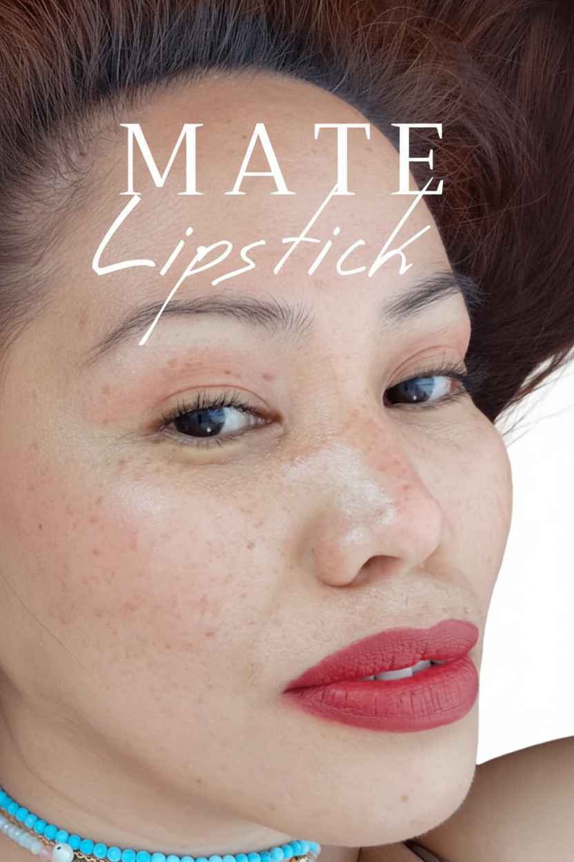 Matte Lipstick Editorial